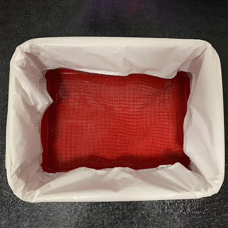 10pcs Reusable Cat Feces Filter Hands Free Pet Cat Excrement Liners with Filter Net Pet Hygienic Litter Box Liners Pet Cleaning - The Serene Cat