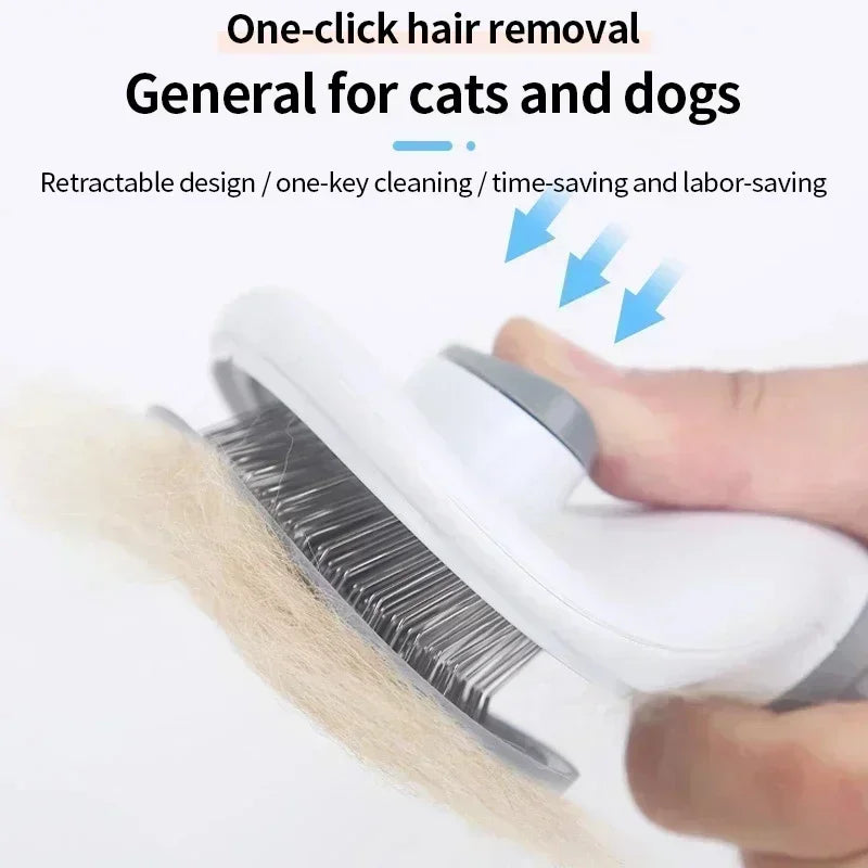 Smart, Easy-to-clean Cat Hair Brush - The Serene Cat